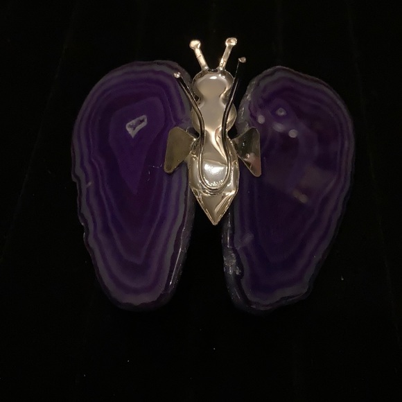 Purple Agate Butterfly - Picture 4 of 8